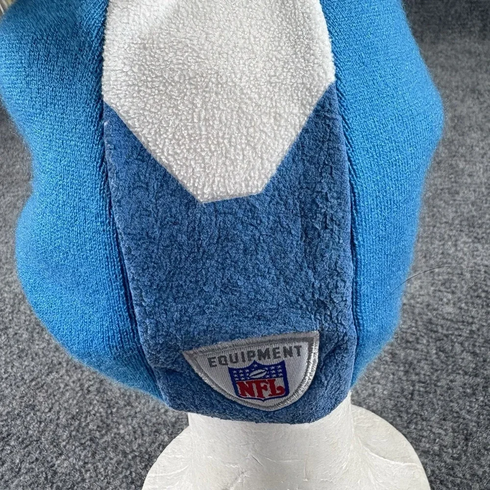 Vintage Y2K Reebok Carolina Panthers Beanie Youth Blue Sideline Equipment NFL